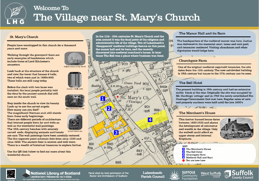 Village near St Mary's Church