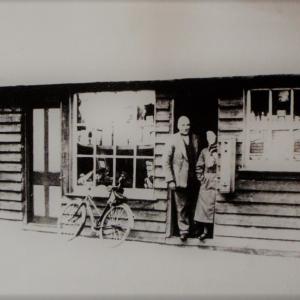 0004B Clifts Barber shop approx. 1938