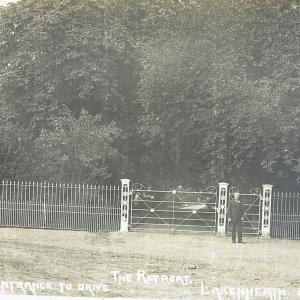 0011B Entrance to the Drive Lakenheath Retreat Hall c. 1919
