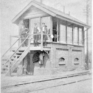 0026BB Lakenheath Station Signal Box circa 1916