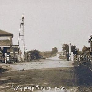 0027B Lakenheath Station approx. 1906