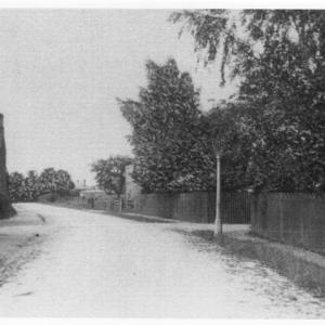 0045B Topyard on the left now the entrance to Highfields