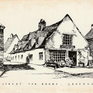 0054B High Street Lakenheath showing the Tea Rooms