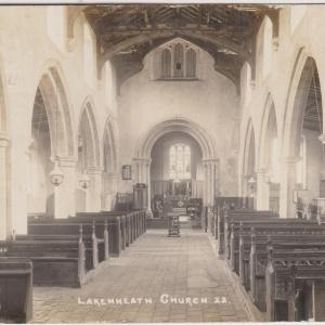 013C St Marys Church interior 1913
