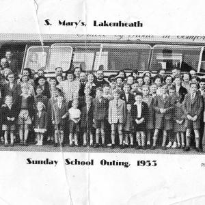 033C Sunday school outing 1955