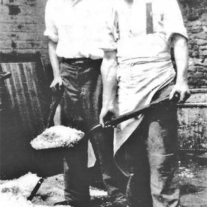 0035P Albert Henry Coe with his Dad