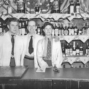 0050P Tom Sumner in the middle with Will Gathercole left and Anthony Starr right.US base 1950s