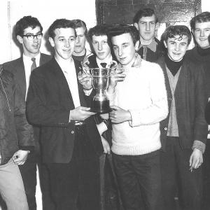 0052P L R John Flack ......Plumb Arthur Coleman Ron Flack Stephen Halls Michael Palmer Brian Mackender Don Gathercole David Smith and Roy Williams