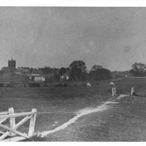 0007PL Camping Close showing the foot bridge over the old Lode river
