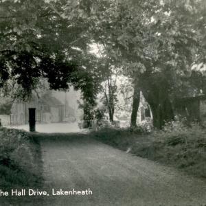 0015PL Hall Drive Lakenheath looking south approx. 1960s