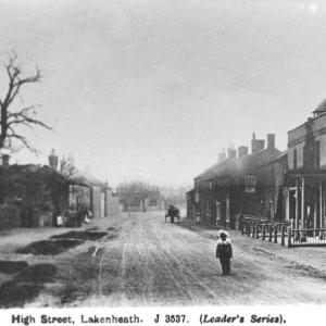 0022PL High Street Lakenheath approx. early 1900s.