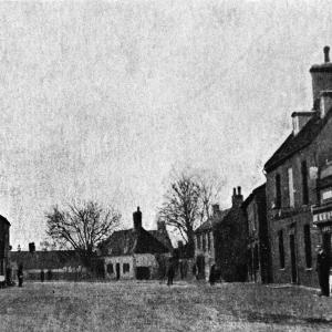 0029PL High Street Lakenheath looking South old post office on the right