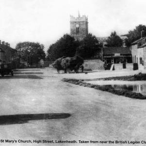 0041PL Lakenheath Pond 1930s