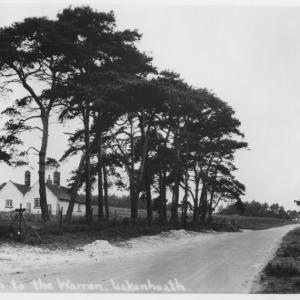 0043PL Lakenheath approach to Maidscross Hill or The Warren