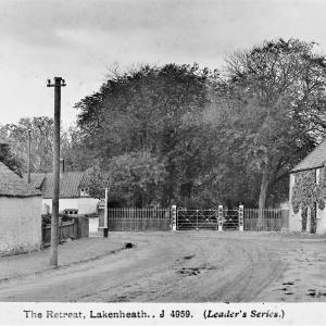 0095PL The Retreat access as seen from The High Street