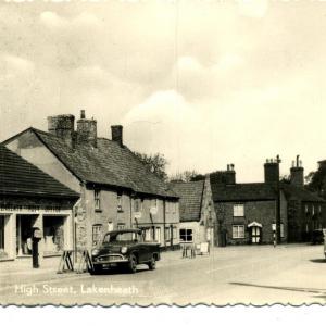 0107PL High Street Lakenheath 1950s