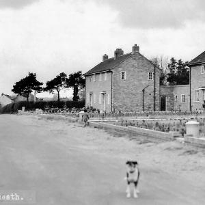 0115PL Mill Road Lakenheath looking towards the High Street early 1950s