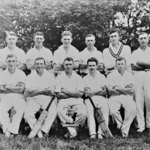 0014S Lakenheath Cricket Team 1950s