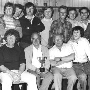 0017S The Fox Darts team.