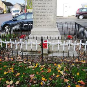 021WWI Lakenheath memorial crosses 7 11 2018