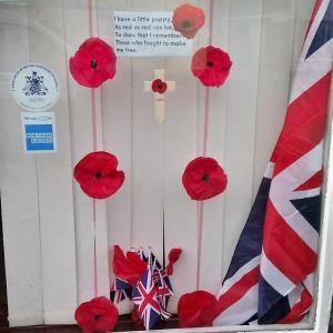 026WWI Opticians poppies 6 11 18