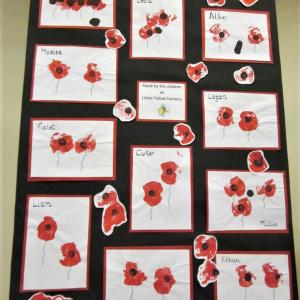 045WWI Poppies little fishes 1