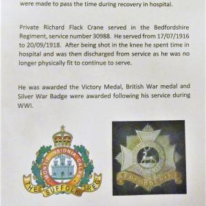 065WW1 History of embroidered badges