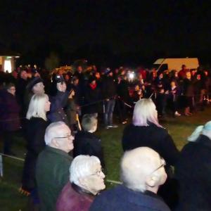 067WW1 Crowd 2 waiting for the Beacon lighting
